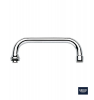 CAÑO TUBULAR GIRATORIO EN U ATLANTA 300mm GROHE